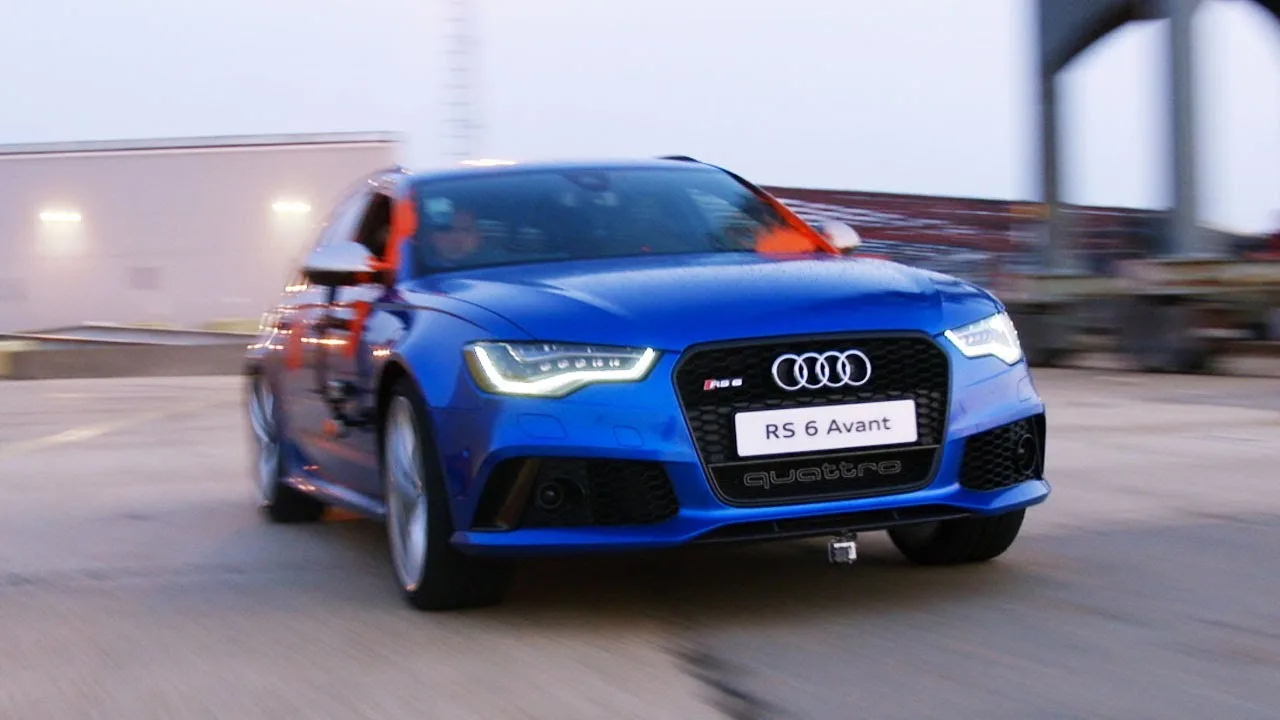 Audi RS 6 Avant : Ben Collins vs Damien Walters