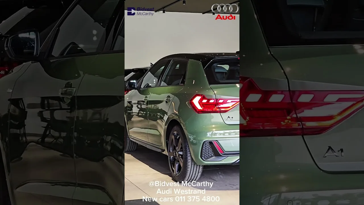 AUDI A1 SPORTBACK TFSI S TRONIC BLACK EDITION @Bidvest McCarthy Audi Westrand New cars 011 375 4800