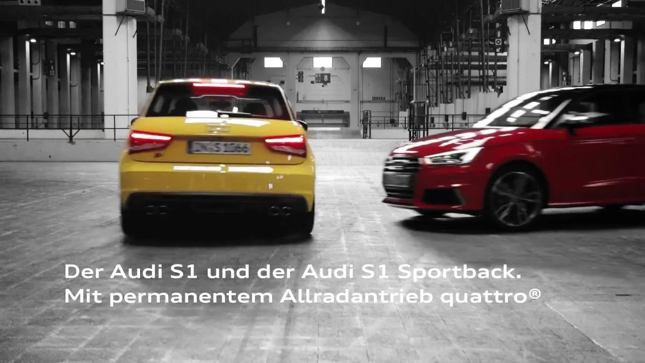 Remorque d’exposition Audi S1