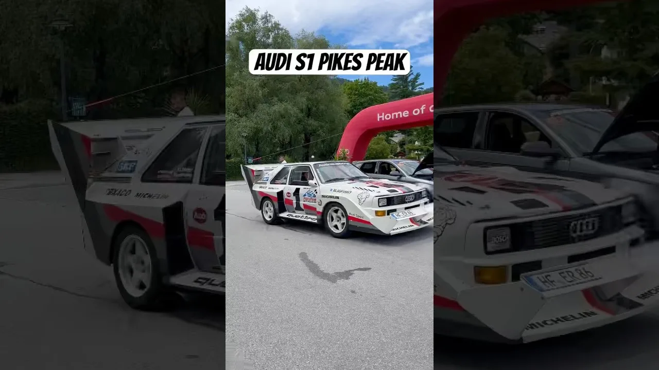 1987 Audi S1 Pikes Peak (🎥: da.lxon_) #audi #quattro #audis1 #pikespeak #walterröhrl