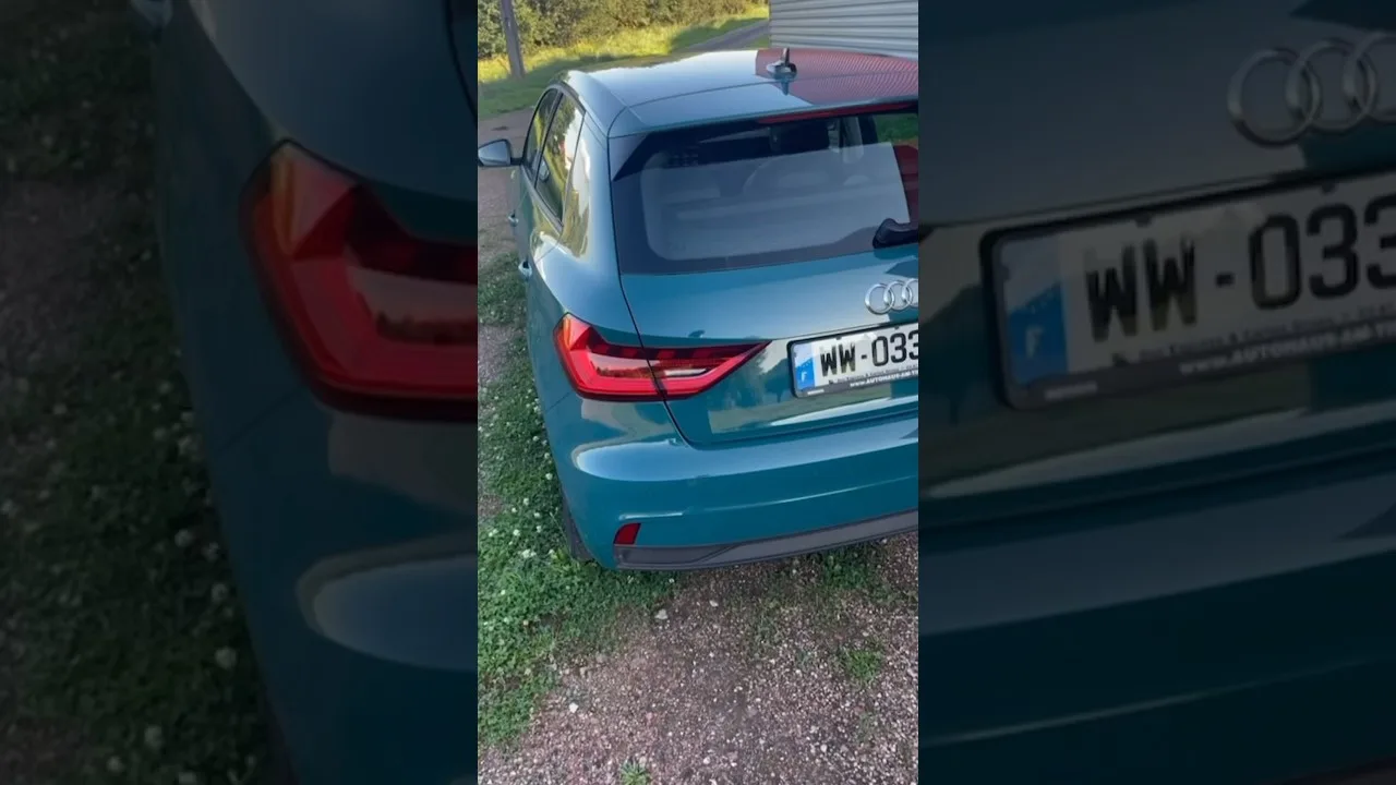 Présentation arrière de l’Audi A1 🇩🇪 #audi #audia1 #a1 #audia1sportback #shorts￼