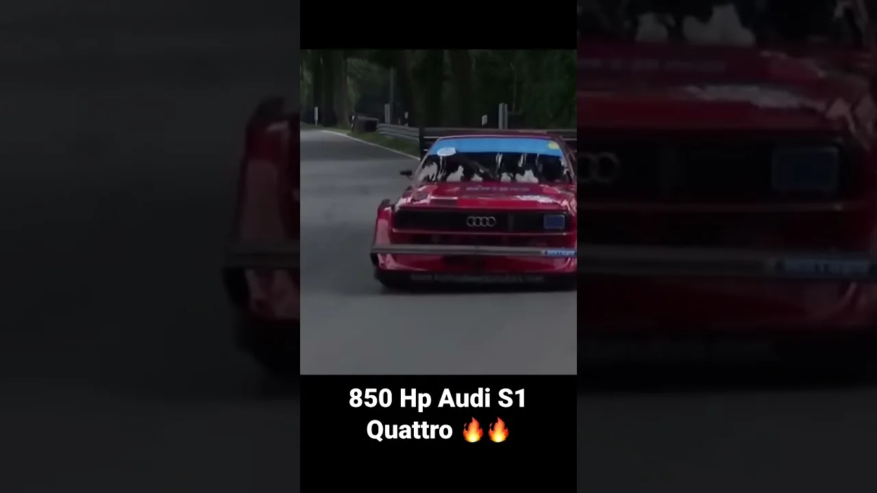 Audi S1 ​​Quattro de 850 chevaux ! #shorts