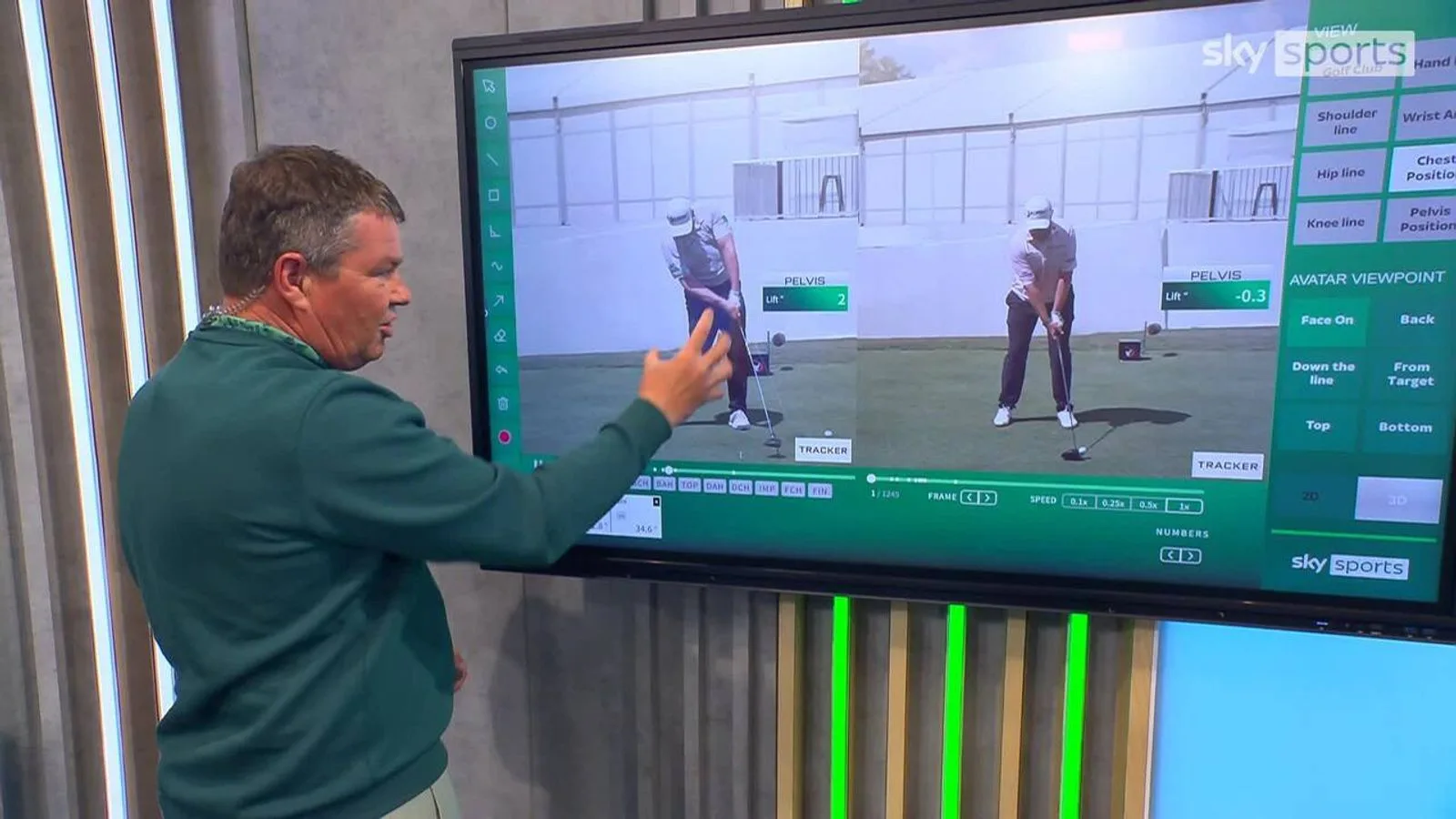 Audi Performance Zone: en quoi la swing de Lowry diffère-t-il des autres joueurs de la tournée? – Sky Sports