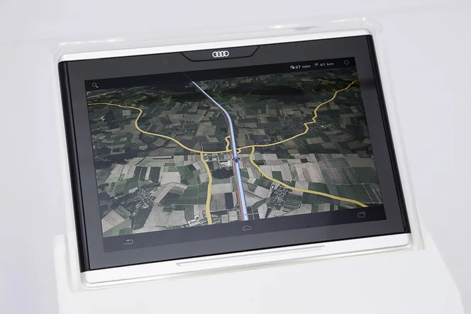 Audi : après les autos et les carburants, la tablette tactile