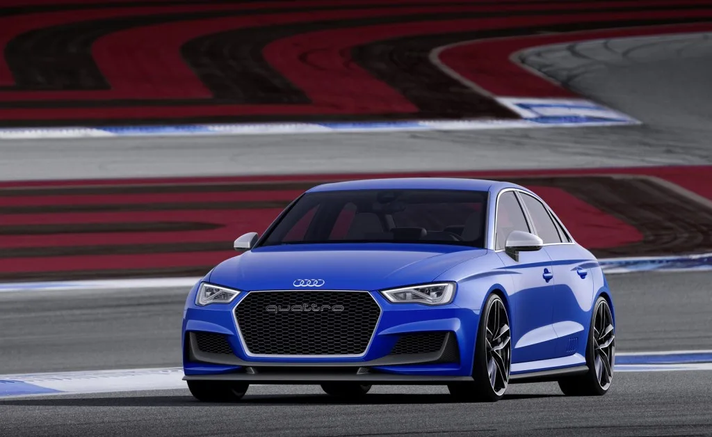Audi A3 Clubsport Quattro Concept – Un avant-goût d’une RS3 Berline (Photos et Vidéos)
