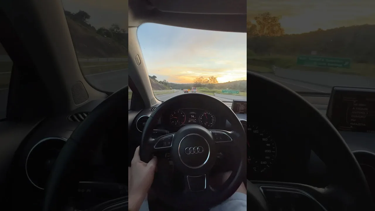 POV Audi A1 1.4 TFSI 125HP Brazil Sunset