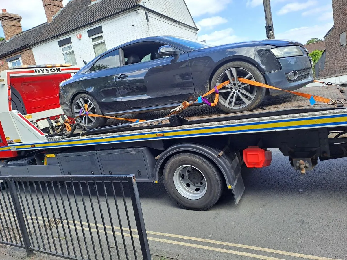 Pas d’assurance, pas de voiture – les flics de Telford et Wrekin ne saisissent pas Audi