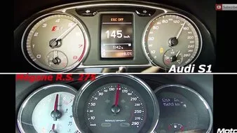 Vido : Audi S1 VS Renault Megane RS 275