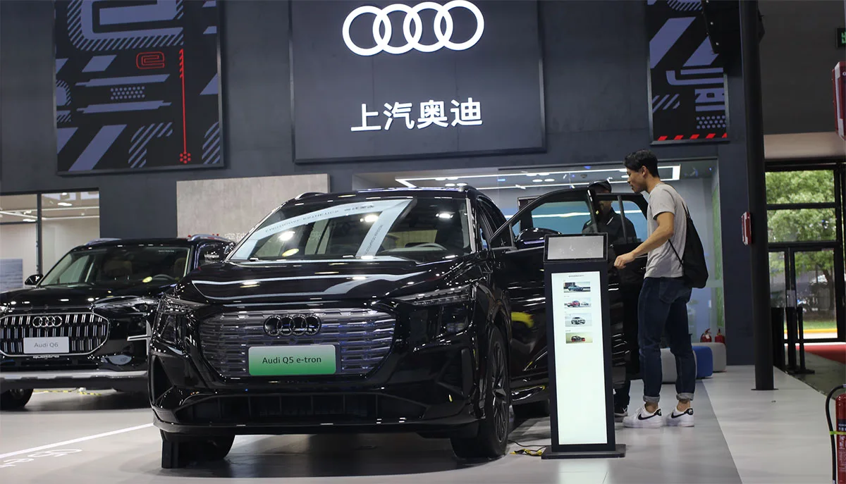 Le premier modèle d’Audi sous une nouvelle marque avec SAIC pour rivaliser avec le Nio ET5 Touring, selon un rapport