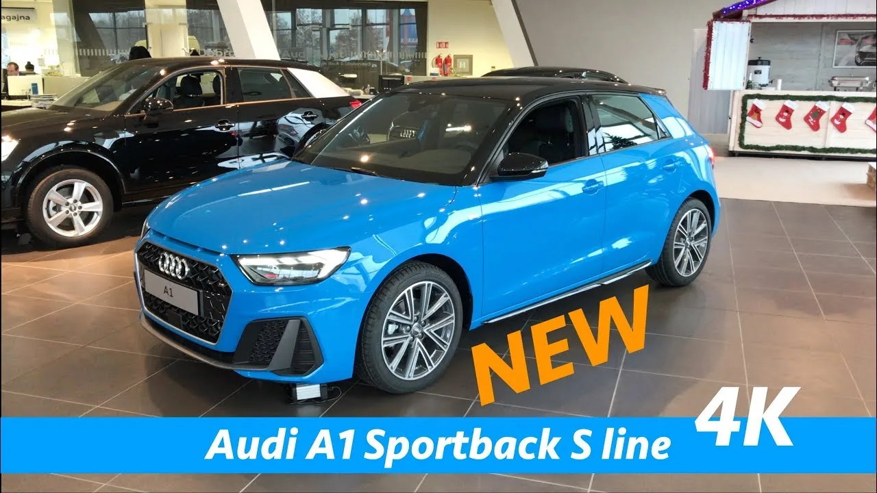 Nouvelle Audi A1 Sportback S line 2019 – PREMIER aperçu rapide en 4K (intérieur – extérieur)