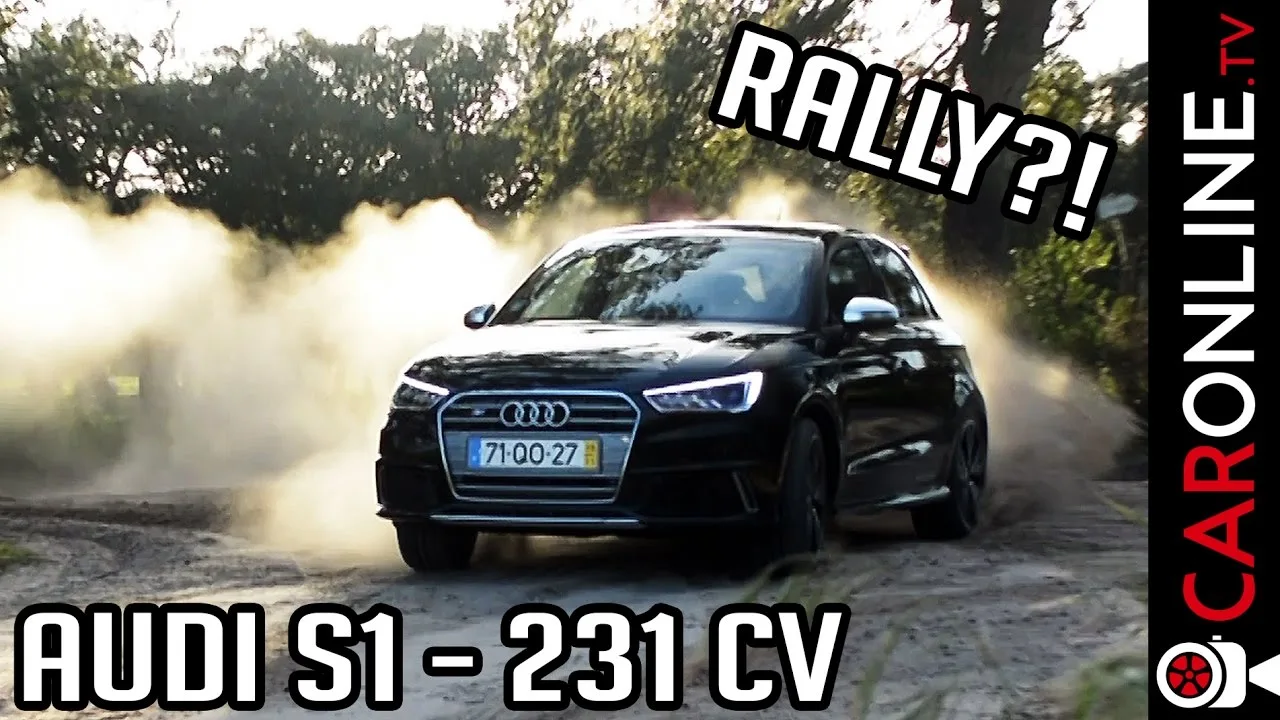 L’Audi S1 ​​​​QUATTRO fait même du RALLYE ! [Review Portugal]