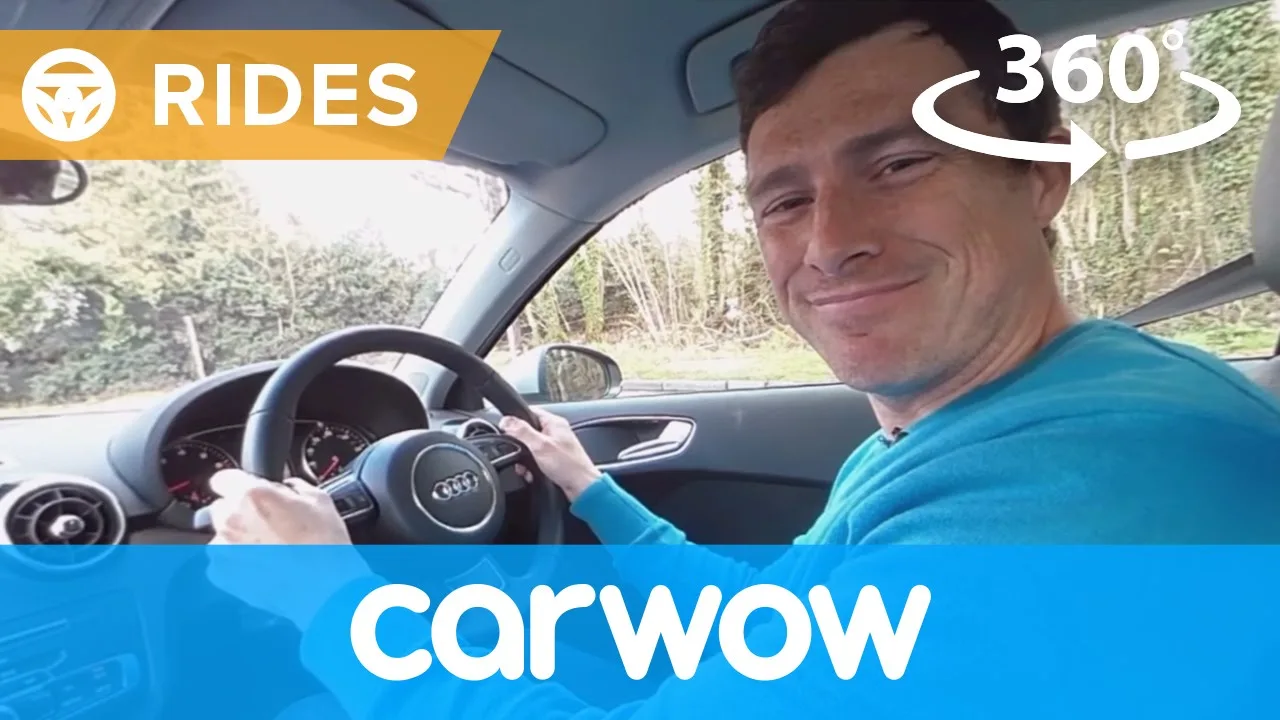 Audi A1 Hatchback 2017 Drive de test à 360 degrés | Promenades aux passagers