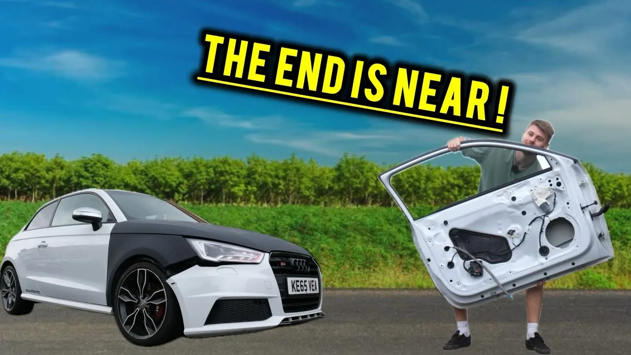 J’AI ACHETÉ UNE AUDI S1 QUATTRO ENDOMMAGÉE PAR UN CRASH DE 3 400 £, TOUS LES SYSTÈMES GOOO !!!