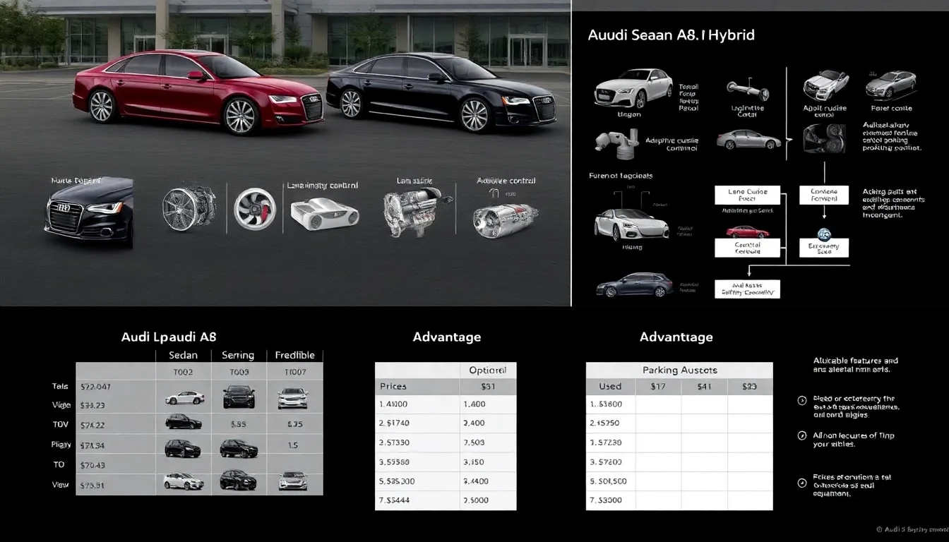 Découvrez l’Audi A8 : Tarifs, Modèles et Options d’Achat