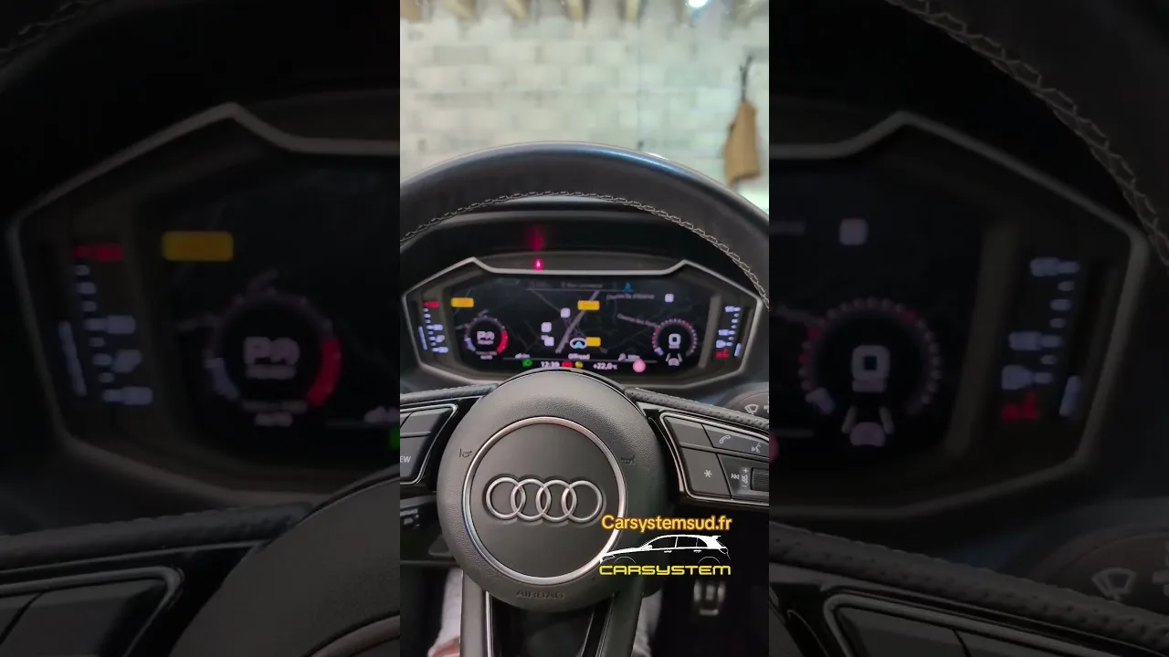 installation caméra de recul sur Audi A1
