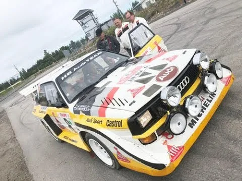 Légendaire Audi S1 ​​​​quattro & Hannu Mikkola | ACCÉLÉRATEUR