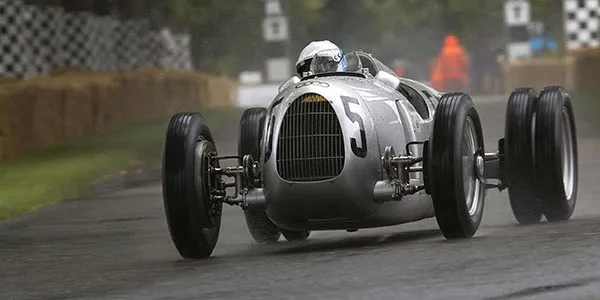 Une Audi Quattro historique à Goodwood