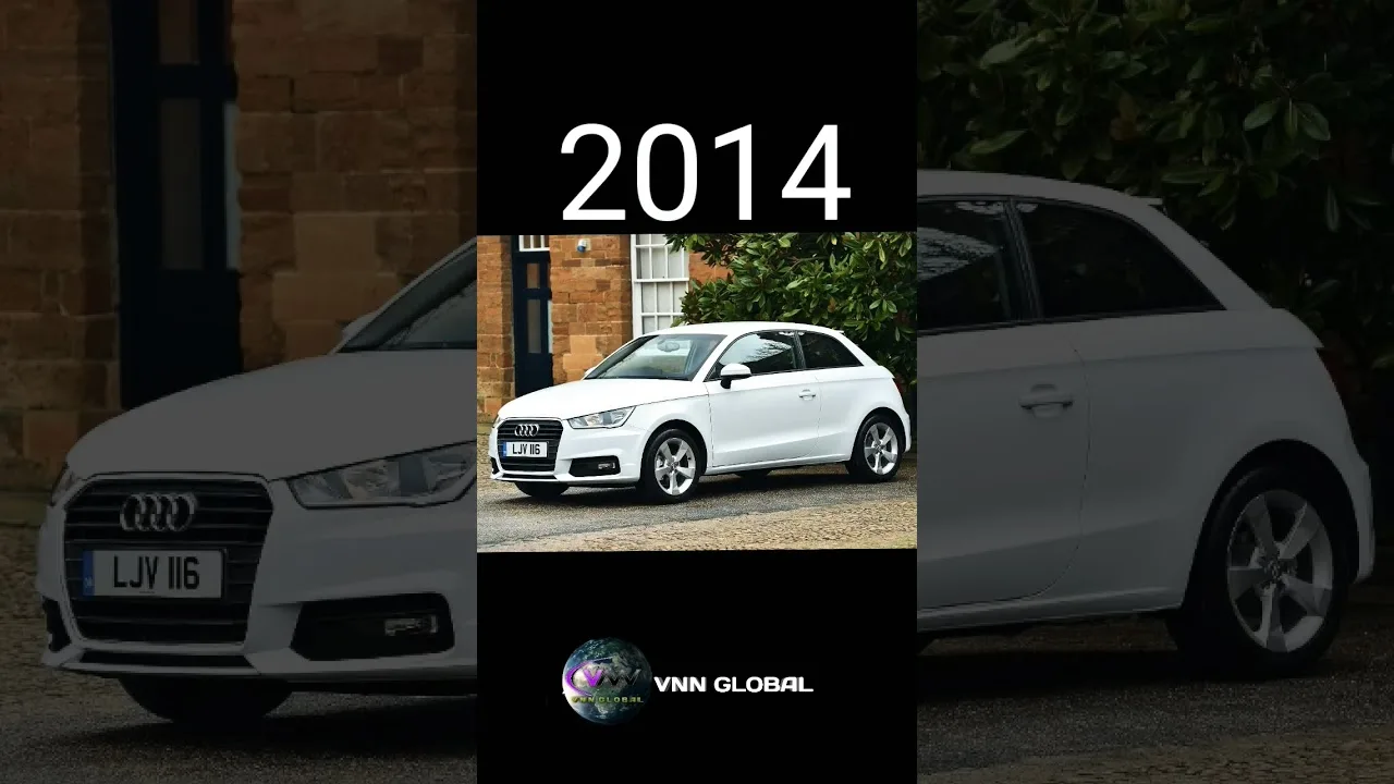 Evolution de l’Audi A1 (2010-2022) #shorts