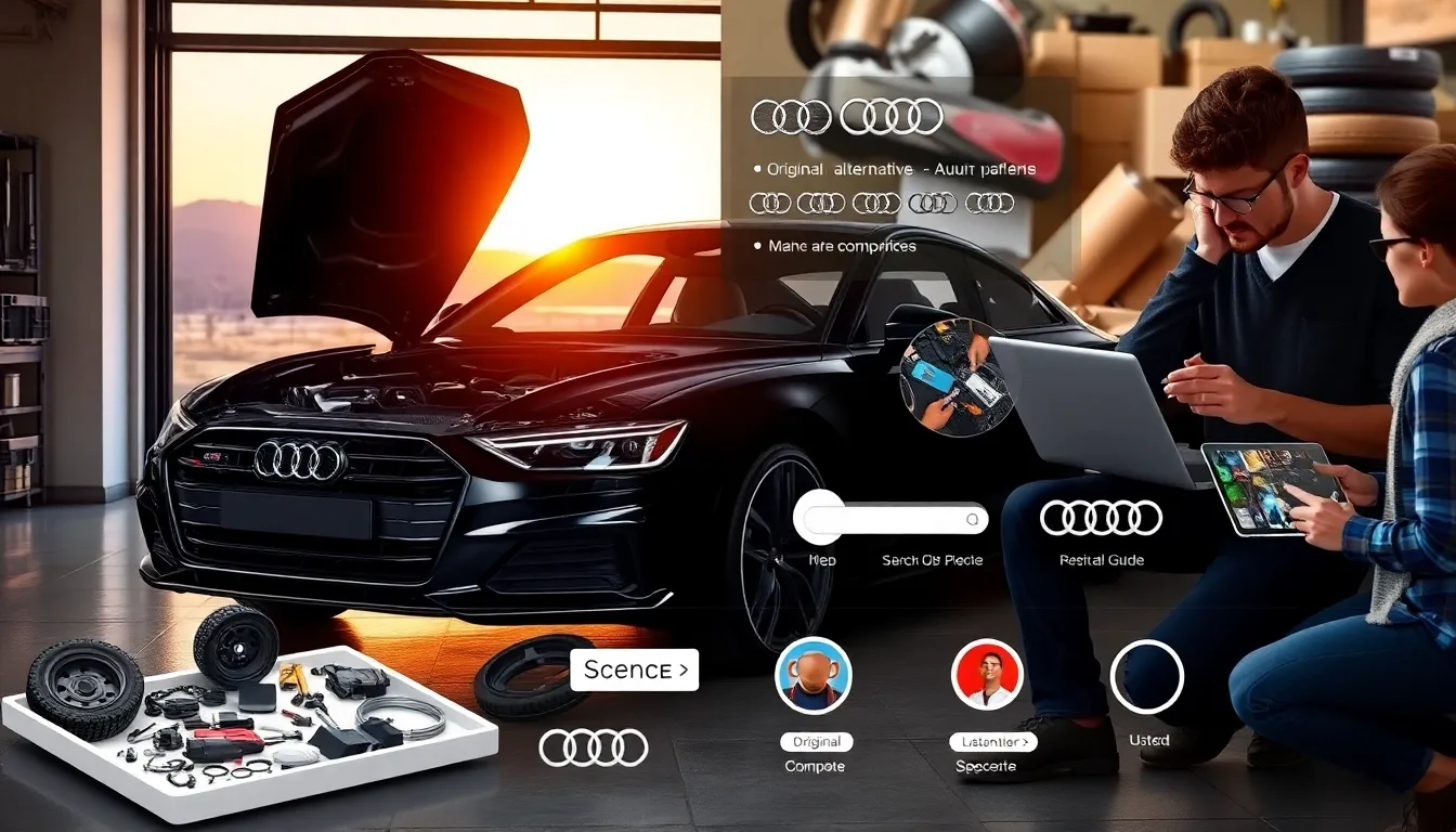 Achetez des Audi pièces détachées : Qualité, Prix et Disponibilité