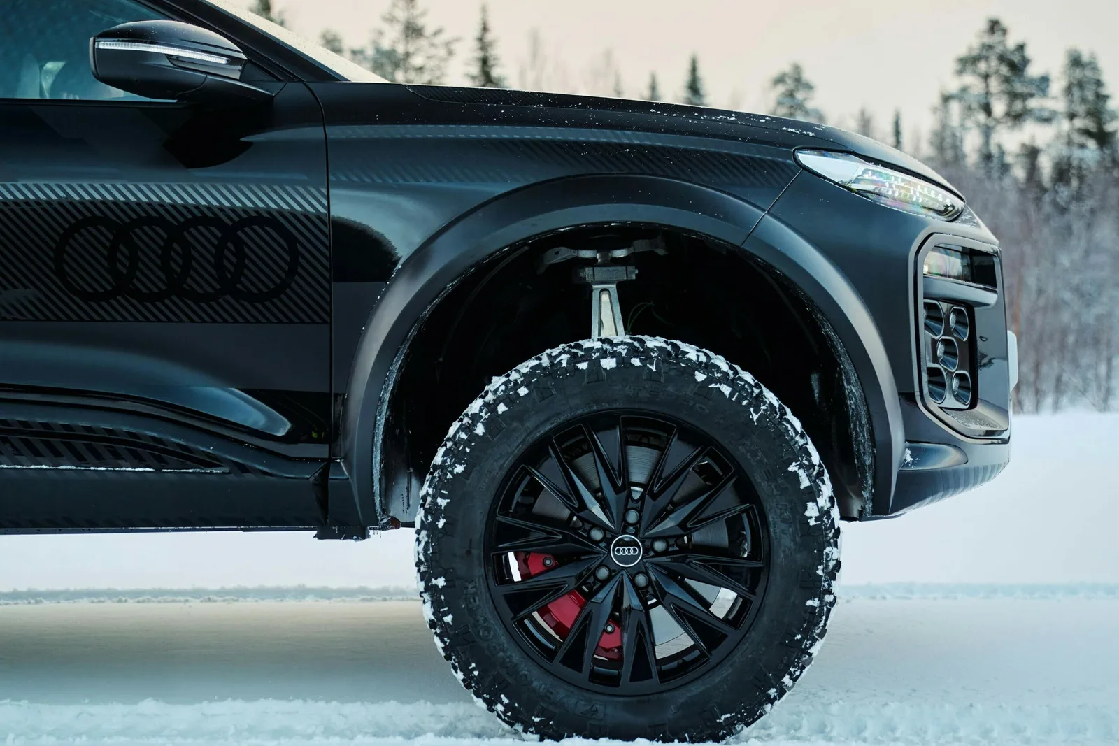 Le concept-car robuste Q6 E-tron d’Audi est « très émotif »