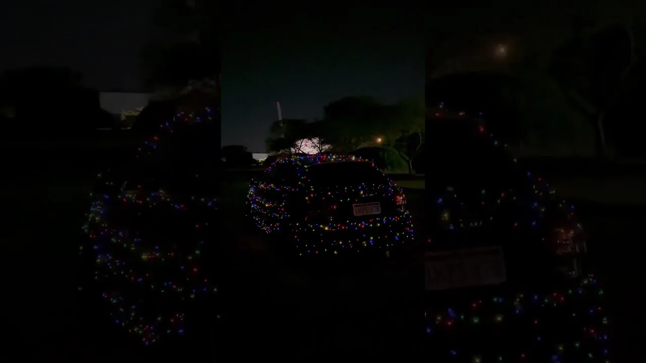 Such a cool car #audi #a1 #audia1 #christmaslights #festive #carguy #carlover #audis1 #hothatch