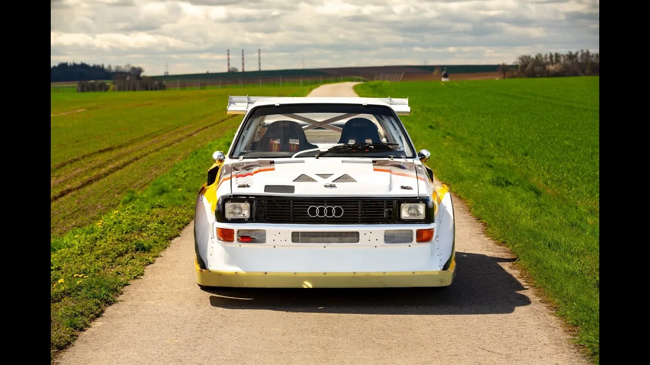 La voiture de rallye la plus effrayante jamais réalisée  Audi Quattro S1 E2