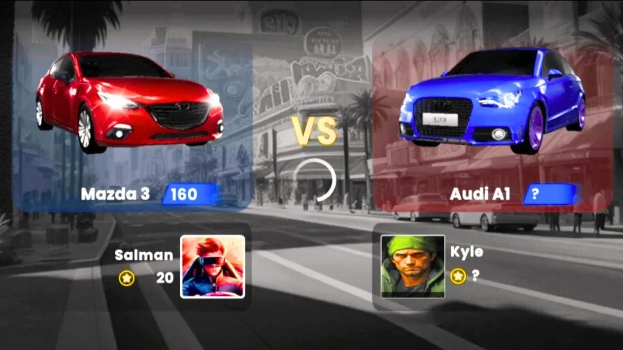 Mazda 3 vs Audi A1 GT Nitro: Drag Racing Car Game #games #gaming #RACing #MobileGaming