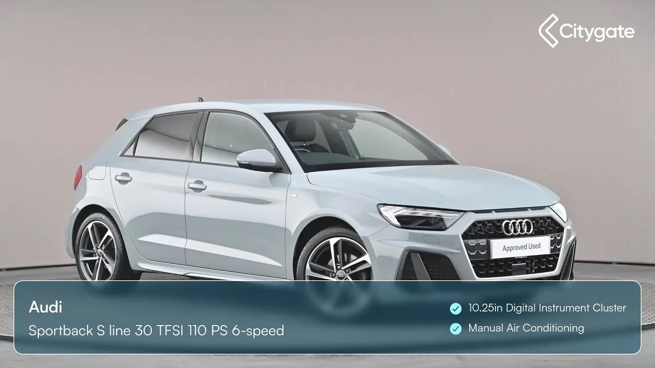 Audi A1 – Ligne Sportback S 30 TFSI 110 PS 6 vitesses – Citygate Volkswagen High Wycombe