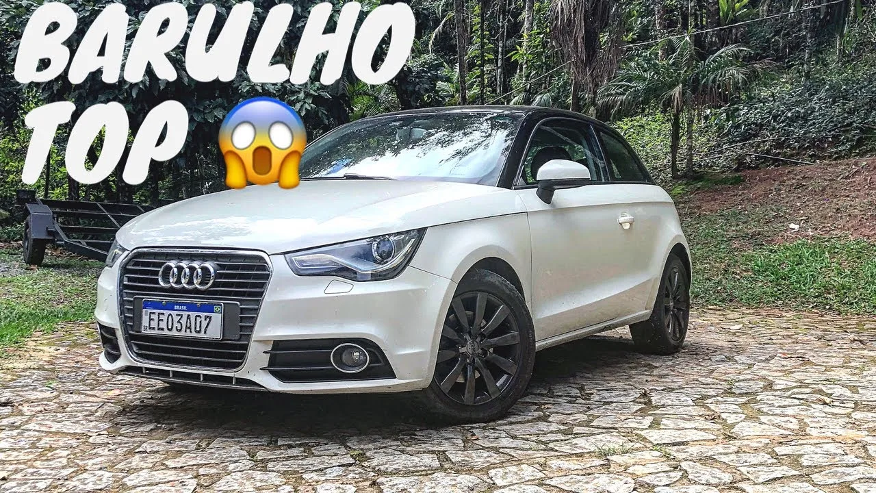 AUDI A1 COM CANO ESPORTIVO 😱