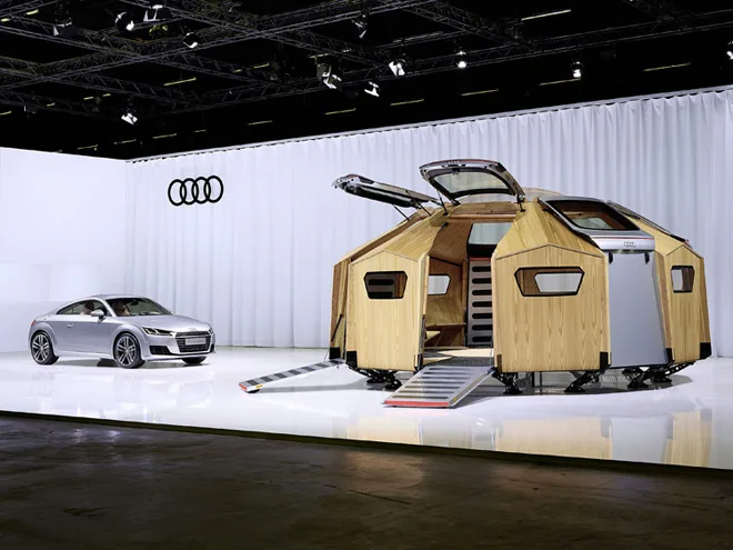 TT Pavilion by Konstantin Grcic for Audi