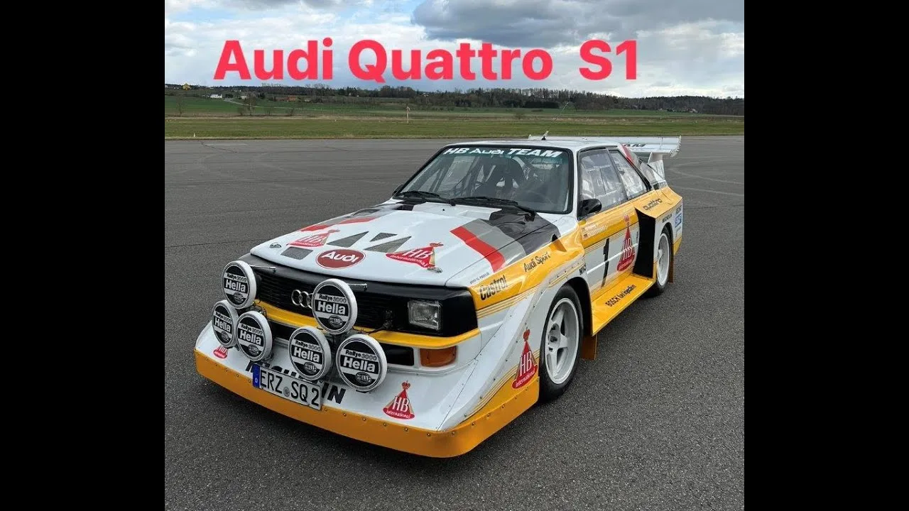 Niki Schelle dans l’Audi Quattro S1 / Son 5 cylindres / Sensation de rallye du Groupe B