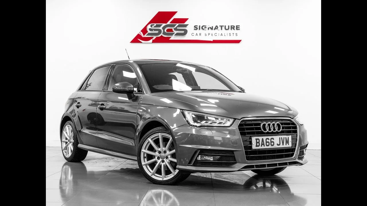 2017 Audi A1 Sportback 1.4 TFSI S Line S-Tronic 125PS
