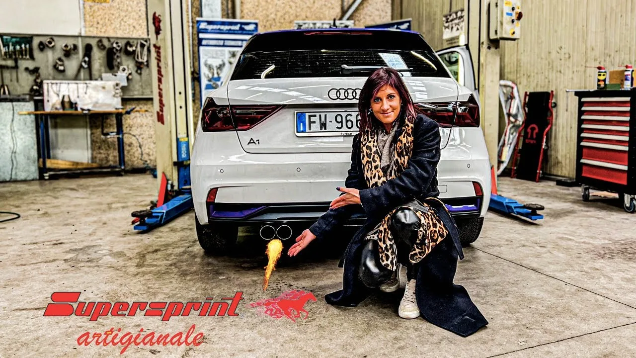 SUPERSPRINT a donné de la voix à l’AUDI A1 avec un POT D’ÉCHAPPEMENT FABRIQUÉ À LA MAIN