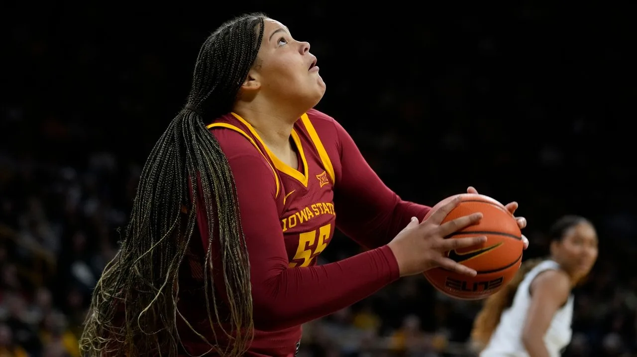 Audi Crooks de l’Iowa State est le joueur de basket-ball féminin AP de la semaine