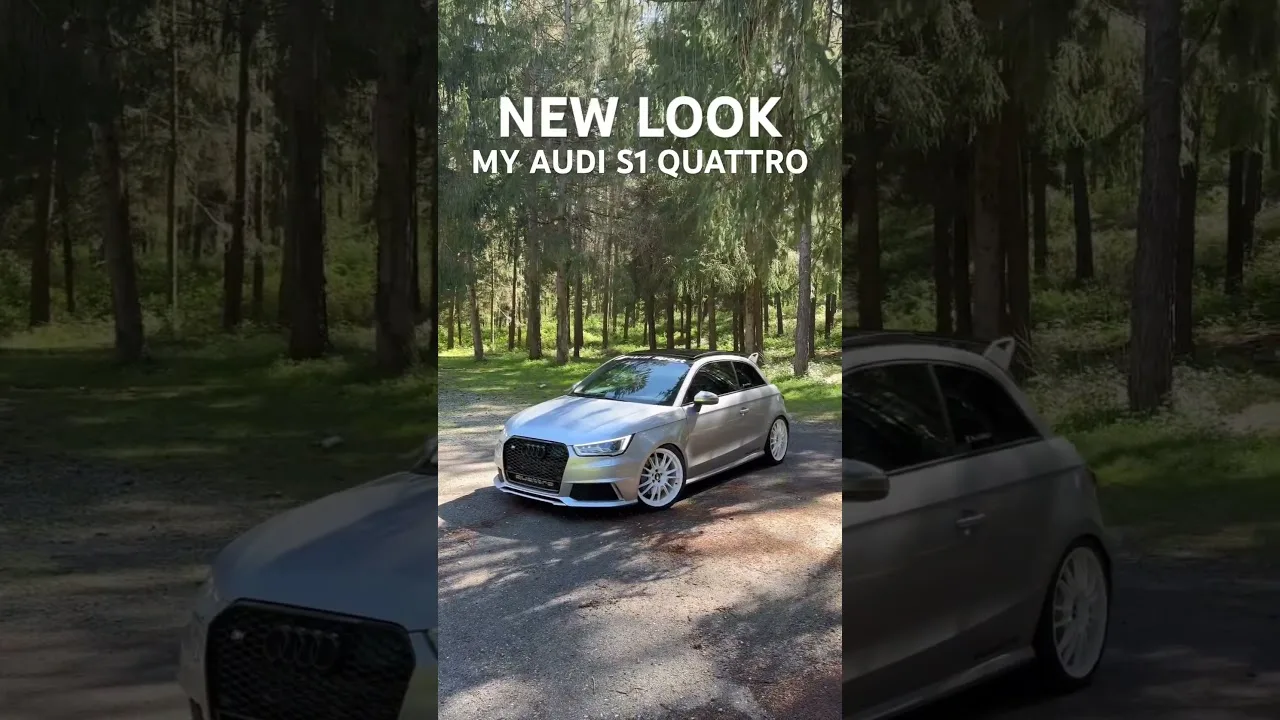 La mia Audi S1 Quattro si tinge di bianco!