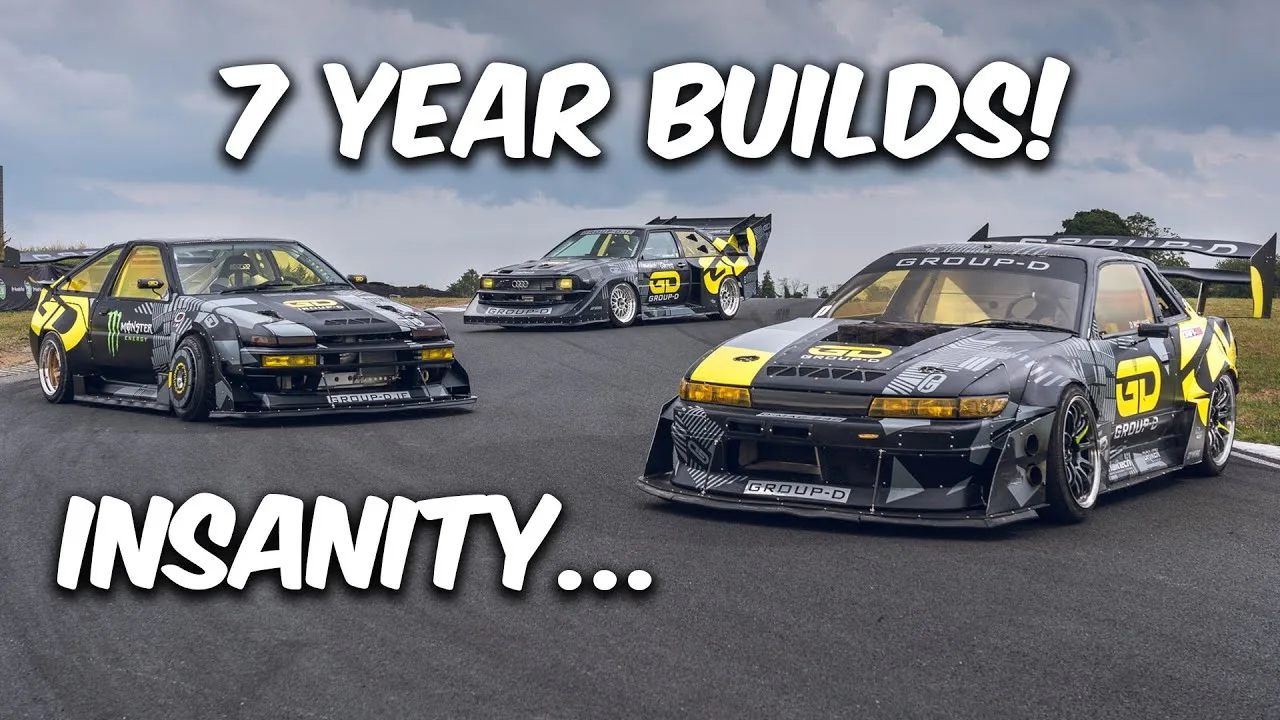 Ces voitures drift AE86, 240SX + AUDI S1 sont toutes des PREMIÈRES MONDIALES !