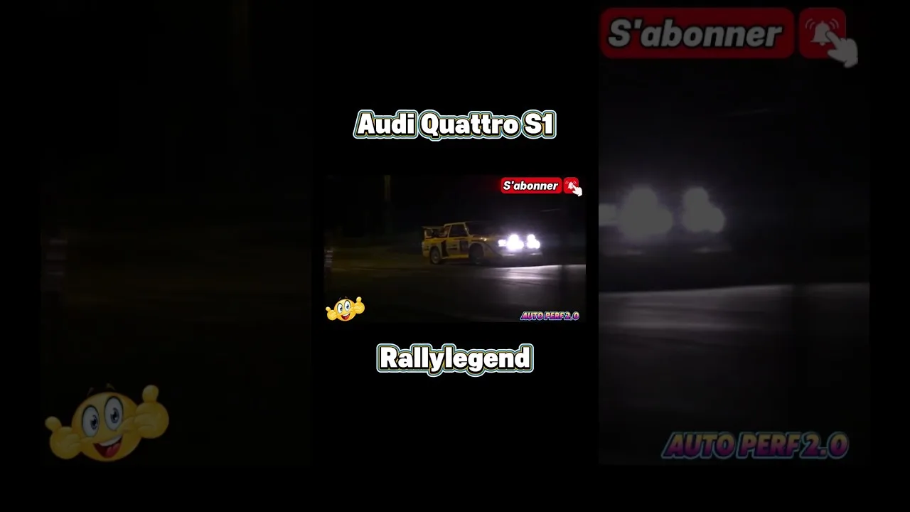 Audi Quattro S1 #rallye #rallylegend #audiquattrosport
