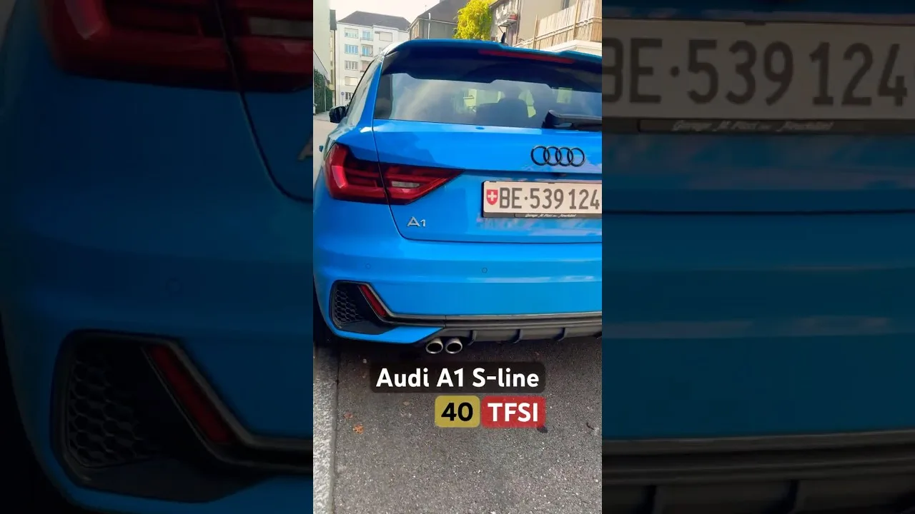 COULEUR RS2 ! AUDI A1 40 TFSI SPORTBACK #like #subscribe #60videos