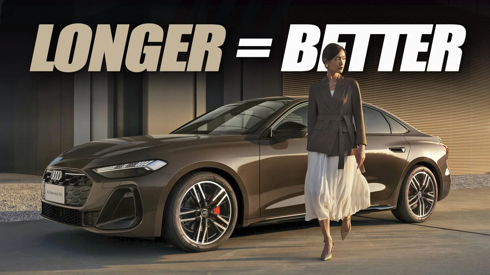 La nouvelle Audi A5L transformée en une berline légitime
