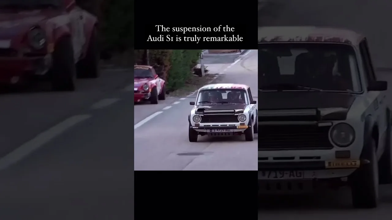 Audi suspension is superior #audi #audigramm #s1 #audis1 #quattro #rally