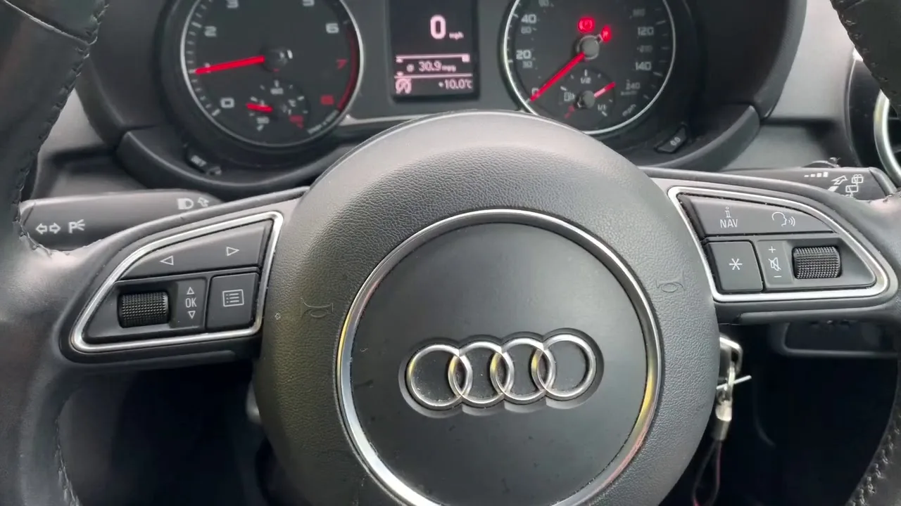 Réinitialisation de la lumière de pression des pneus Audi A1