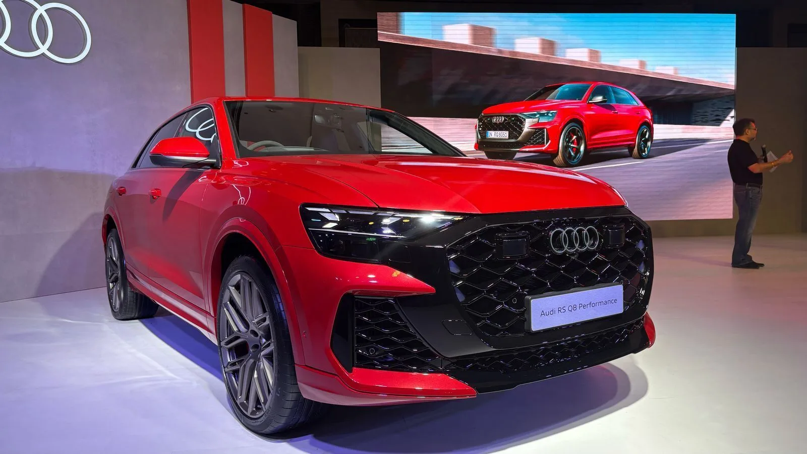 Un lifting Audi RS Q8 lancé en Inde. Voici ce que le SUV Audi le plus cher a à offrir
