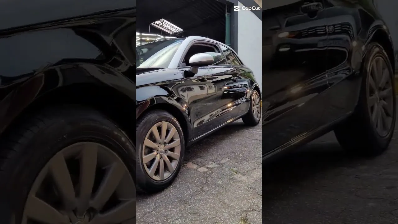 Audi A1. Uma primor de brilho! #auto #cardetailing #detail #carros #audi #shorts #carcare #polimento