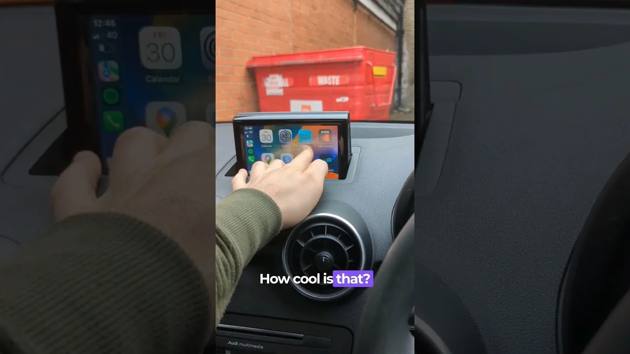 Audi A1 ❌ Apple CarPlay ❌ Touch Screen #audia1 #a1 #audi8x #audia1sportback #shortsyoutube