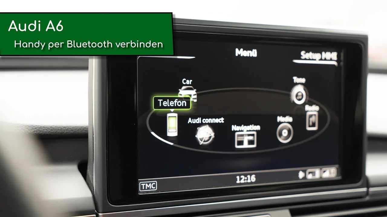 Connecter le téléphone portable Audi via Bluetooth / Instructions / Conseil rapide