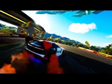 Drift 97ème au classement mondial HOONIGAN AUDI S1 e-tron quattro Hoonitron 2021 orange & bleu fumé