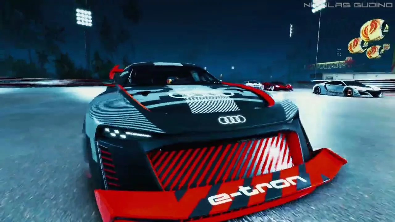 Audi S1 ​​e-tron Quattro Hoonitron : Libérez la puissance électrique 🔥 #Audi #Hoonitron #TheCrew #shorts