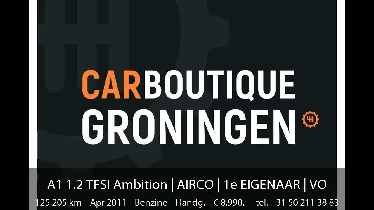 Audi A1 1.2 TFSI Ambition | CLIMATISATION | 1er PROPRIÉTAIRE | ENTIÈREMENT ENTRETENU