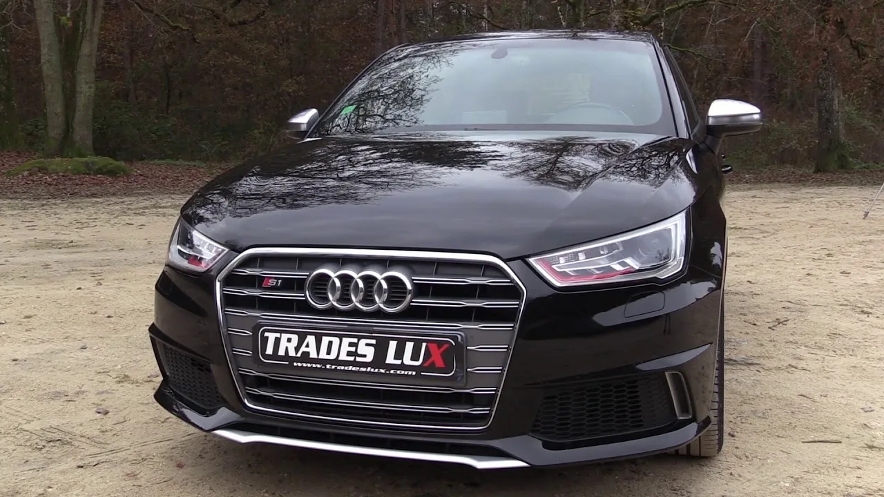 AUDI S1 avec Sylvia DIERCKX essai pour « nous Aussi » et Tradeslux