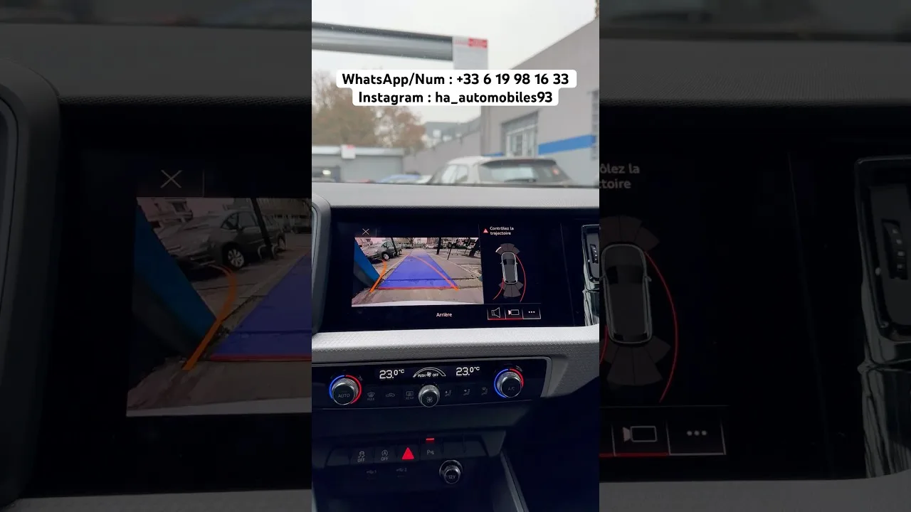 Installation caméra de recul d’origine Audi A1 GB